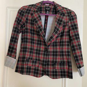 Plaid Blazer